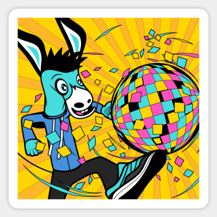 Disco Desturction Cover Art Sticker